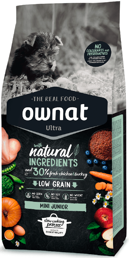 Ownat Chien Ultra Mini Junior 3Kg