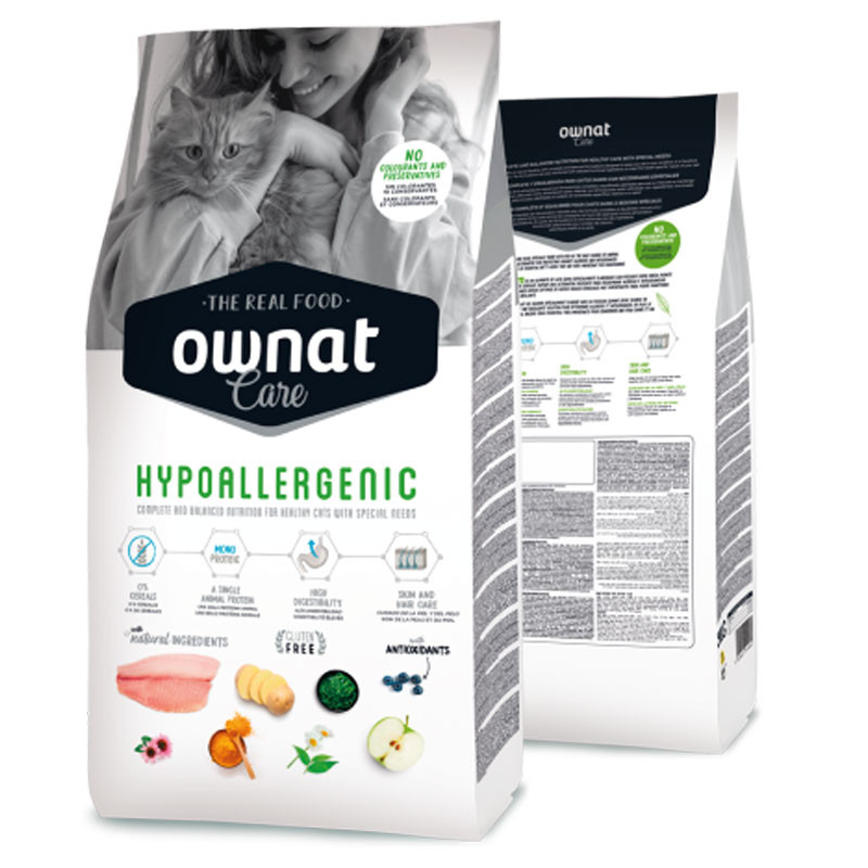 Ownat Chat Gf Care Hypoallergénique 3Kg