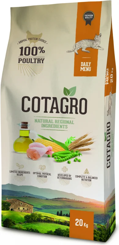 Ownat Chat Cotagro Daily Menu 20 Kg