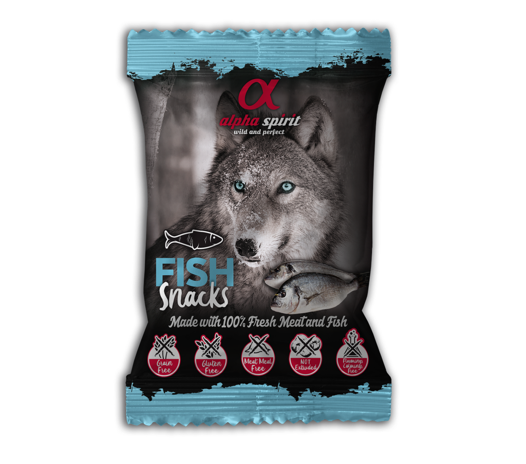 Alpha Spirit Snack De Poisson Pour Chien 50Gr