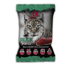 [8008350] Alpha spirit Snacks canard pour chat 50g