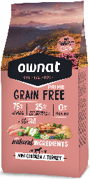 Ownat chien gf Prime mini poulet & dinde