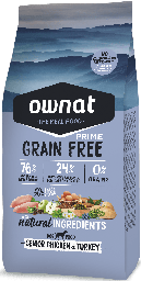 Ownat chien gf Prime senior poulet & dinde