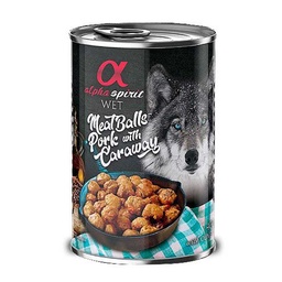 [20144] Alpha Spirit Boîte Boulettes De Porc Au Carvi 400G